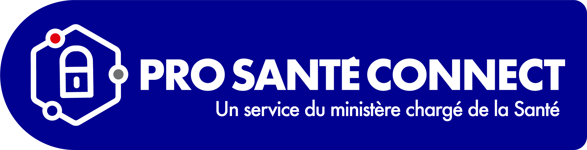 Bouton d'authentification Pro Santé Connect