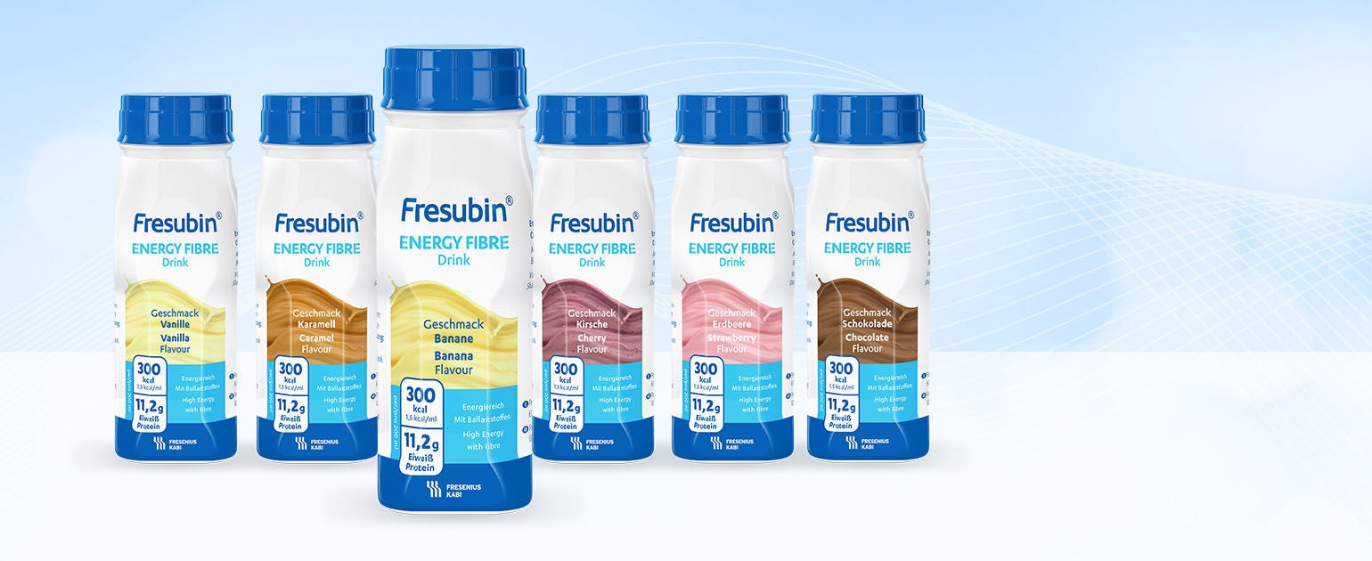 Fresubin ENERGY FIBRE Drink in verschiedenen Geschmacksrichtungen