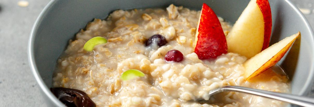 Porridge with Grapes