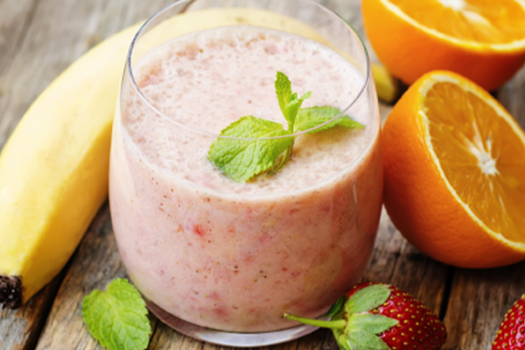Honey banana shake