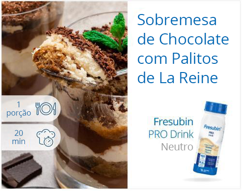 Sobremesa de chocolate