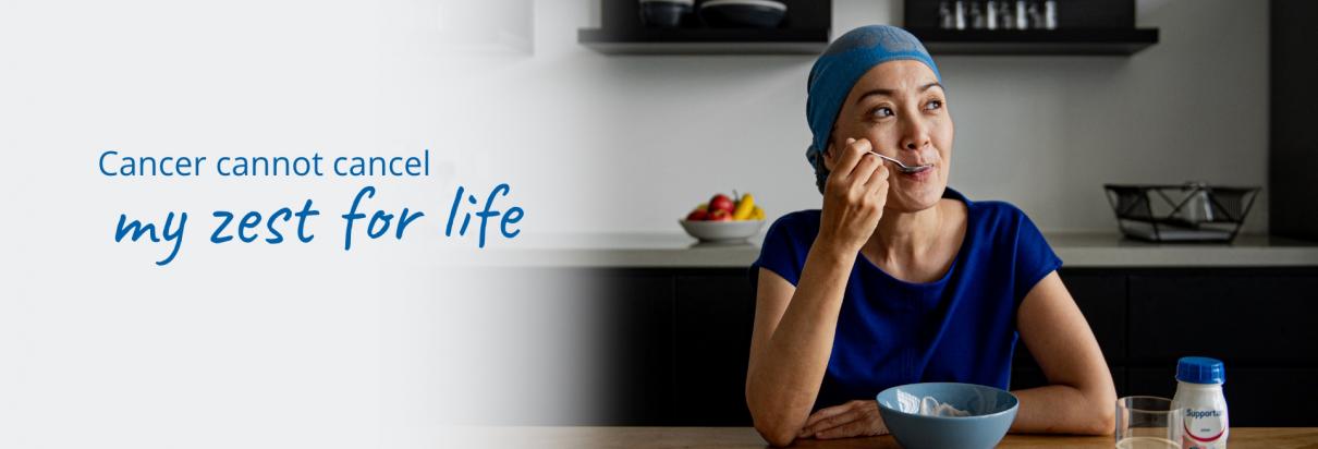 Cancer cannot cancel my zest for life