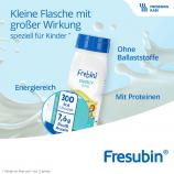Frebini ENERGY Drink mit Angaben der Nährwerte - Der Frebini ENERGY Drink speziell für Kinder zeigt trotz kleiner Flasche eine große Wirkung: es ist energiereich, mit Proteinen und ohne Ballaststoffe.