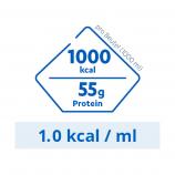 Fresubin Sondennahrung: Nährwerte Fresubin 1000 COMPLETE pro Beutel(1000 ml): 1000 kcal, 55g Protein. 1.0 kcal / ml.