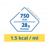 Fresubin Sondennahrung: Nährwerte Fresubin ENERGY pro Beutel(500 ml): 750 kcal, 28g Protein. 1.5 kcal / ml.