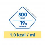 Fresubin Sondennahrung: Nährwerte Fresubin ORIGINAL pro Beutel(500 ml): 500 kcal, 19g Protein. 1.0 kcal / ml.