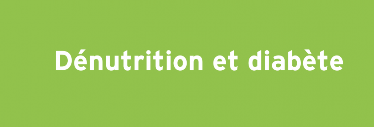 dénutrition et diabète