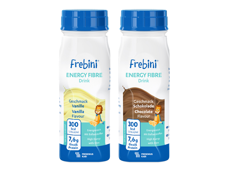 Frebini Næringsdrikk for barn - Energy Fibre Drink - 2 smaker - vanilje_sjokolade