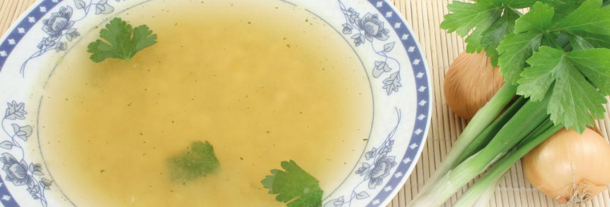 Cream of leek soup