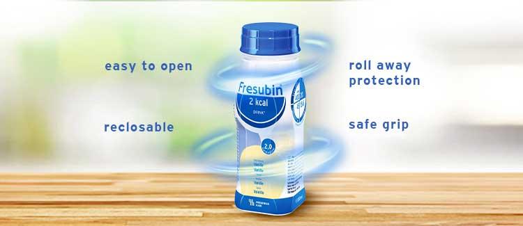 Fresubin EasyBottle ergonomic shape