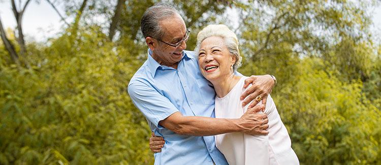 seniors in nature