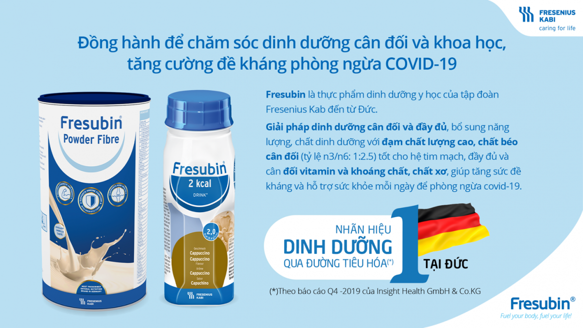 Đồng hành để chăm sóc dinh dưỡng cân đối và khoa học, tăng cường đề kháng phòng ngừa Coivd-19